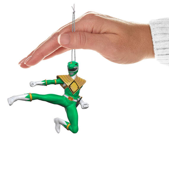 Hasbro® Power Rangers® Green Ranger Ornament, , large image number 4
