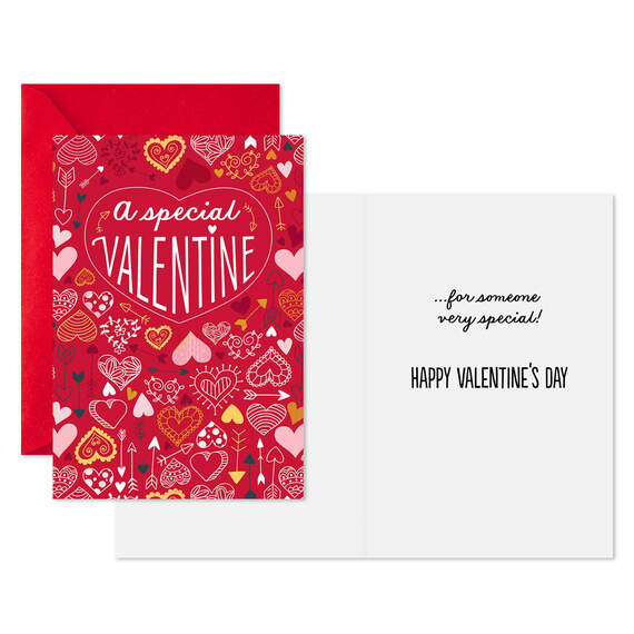  Hallmark Pack of Valentines Day Cards, Valentine Greetings (10 Valentine's  Day Cards with Envelopes) : Everything Else