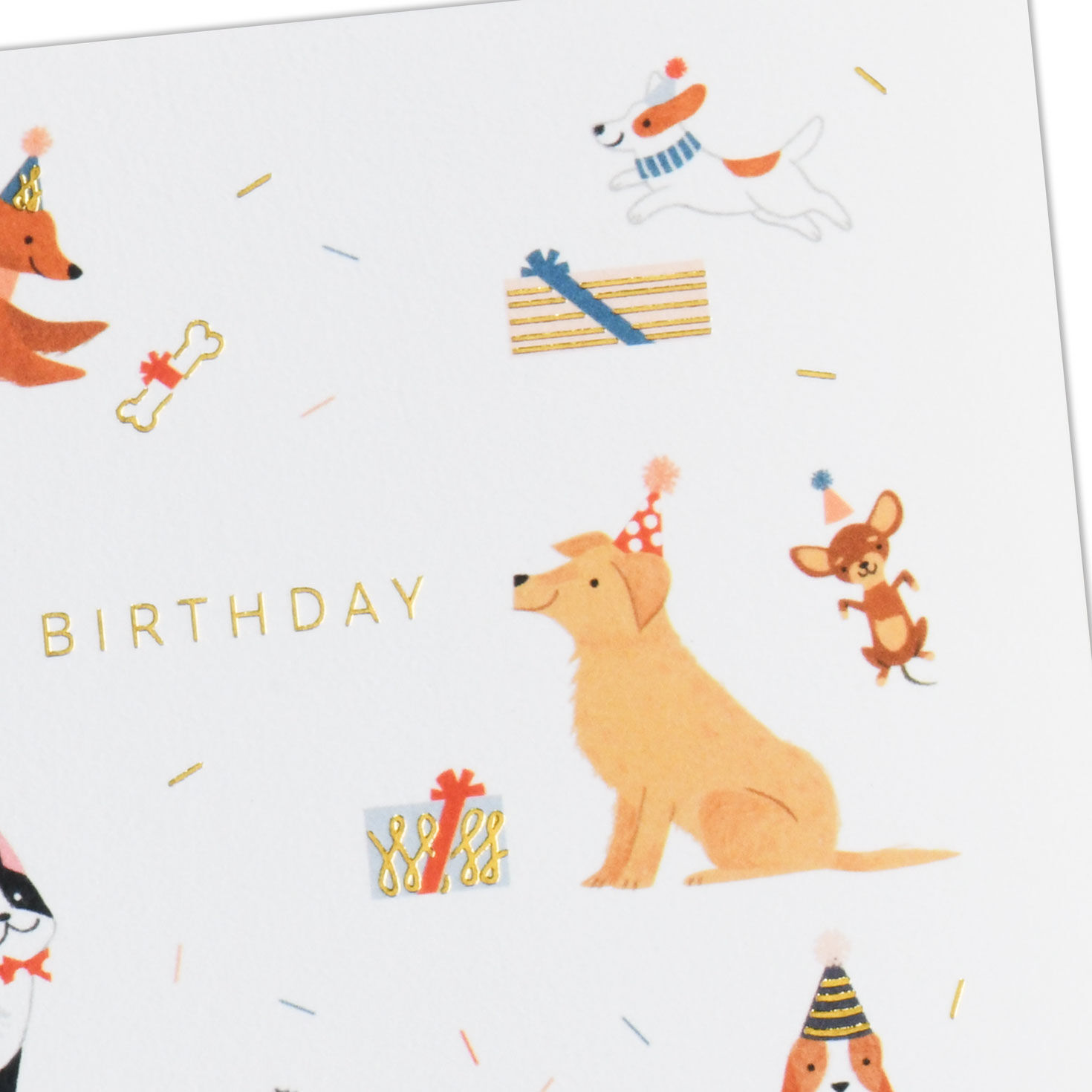 Party Pups Birthday Card, , large image number 4