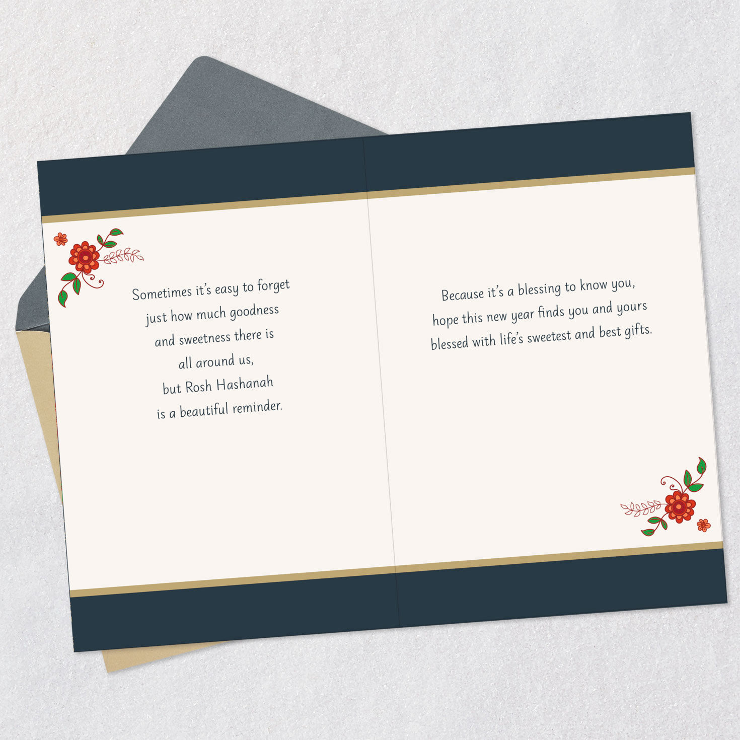 Beautiful Reminder for You and Your Family Rosh Hashanah Card for only USD 3.99 | Hallmark