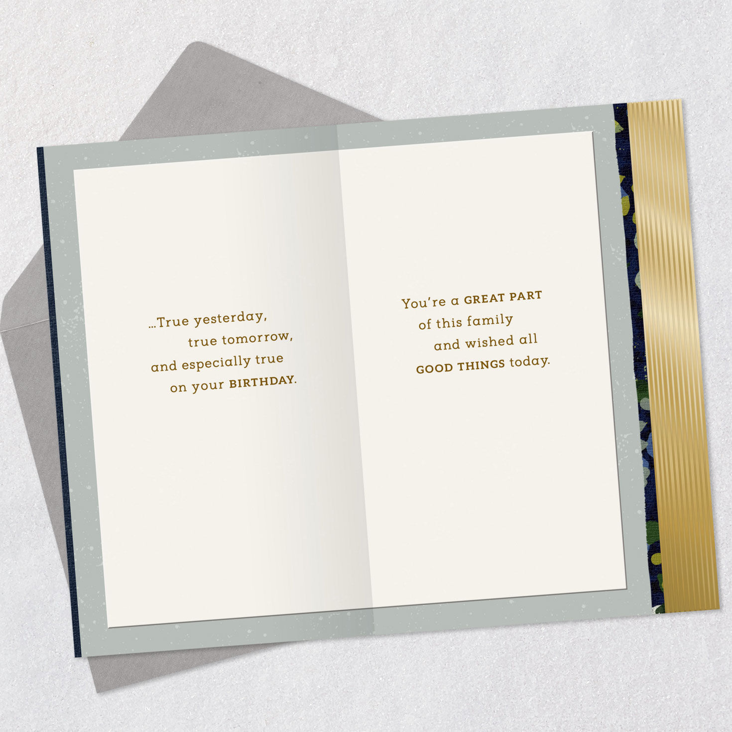 You're a Great Part of This Family Birthday Card for Him for only USD 3.99 | Hallmark