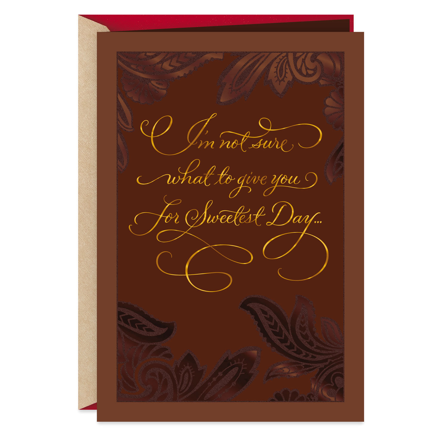 Hallmark Sweetest Day Card for Husband Love Being Married to You 