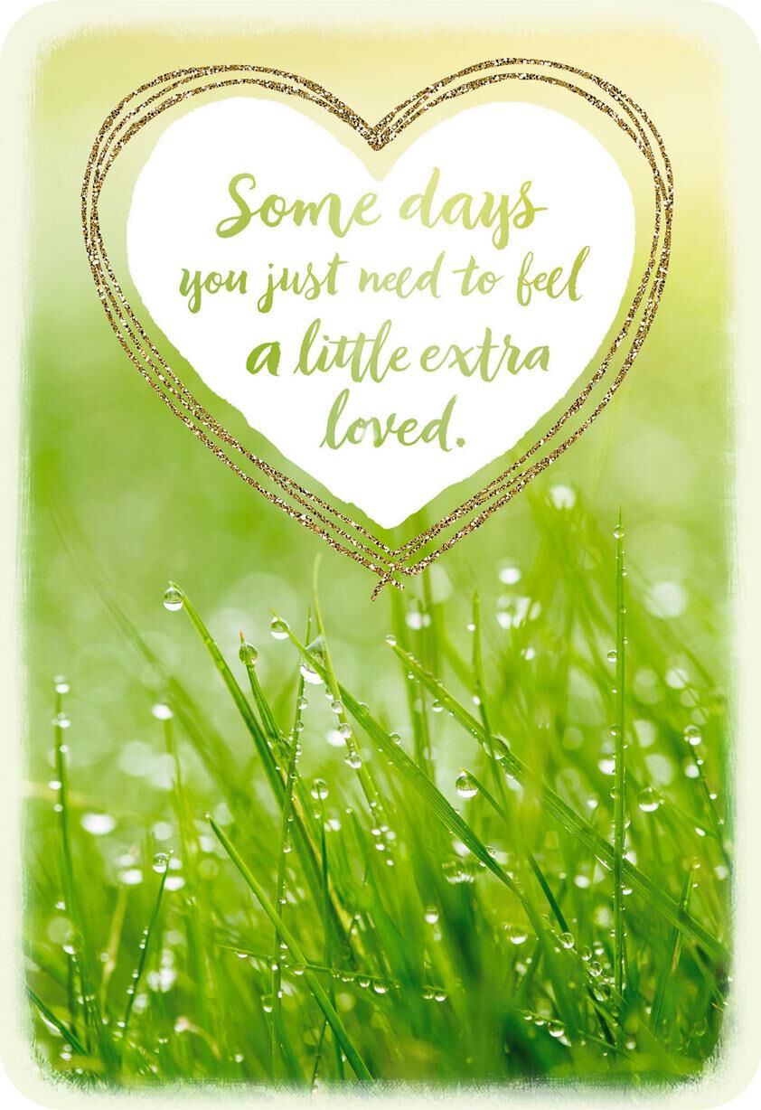 Sending You Extra Love Thinking of You Card