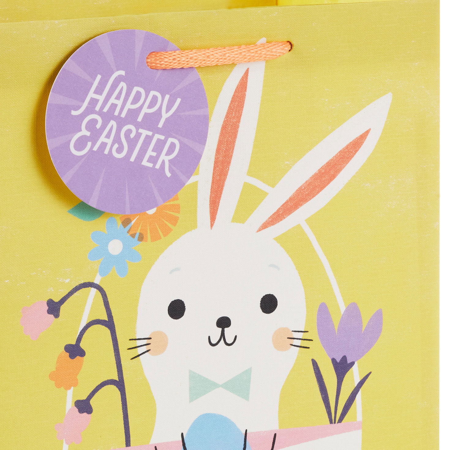 Bunny in Basket Medium Easter Gift Bag  image number 4