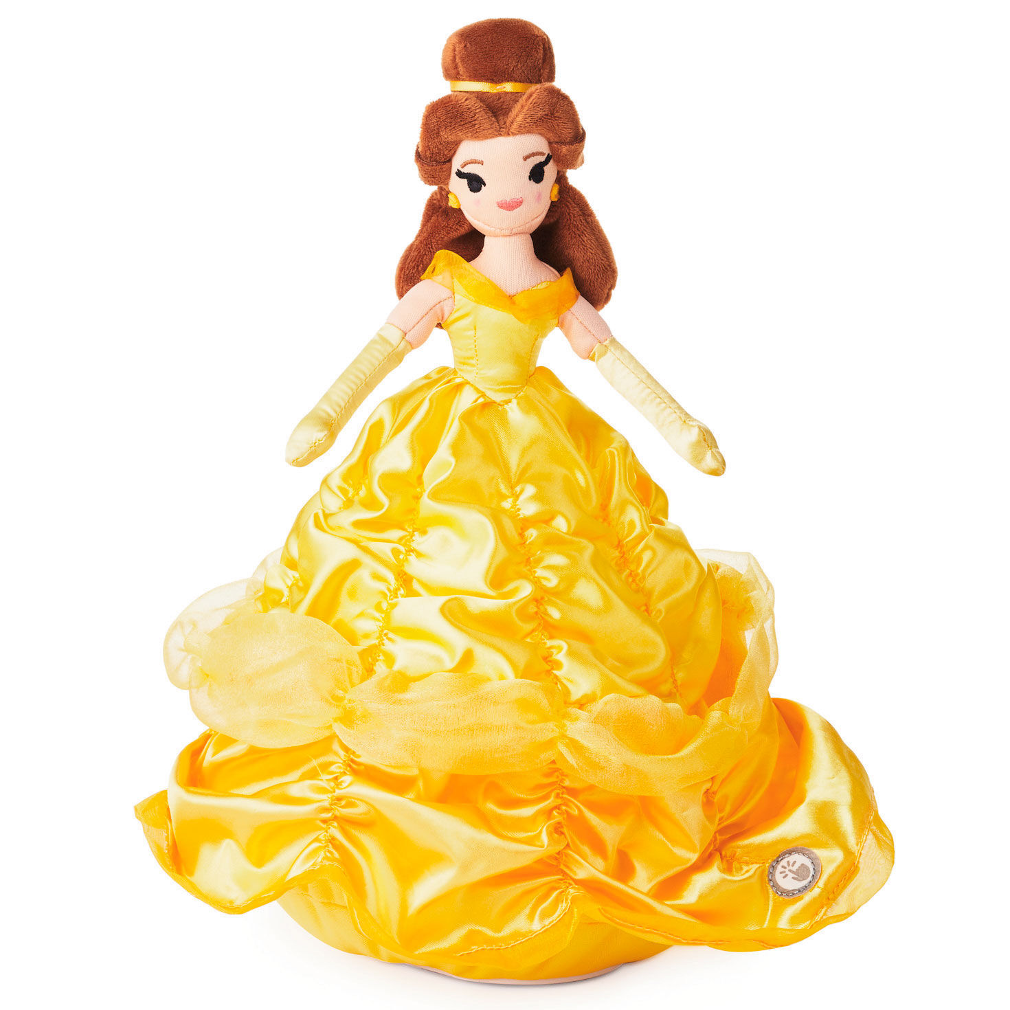 NEW! DISNEY PRINCESS Beauty and the Beast BELLE 8" plush soft toy movie 
