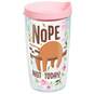 Tervis Nope Not Today Sloth Tumbler, 16 oz., , large image number 1