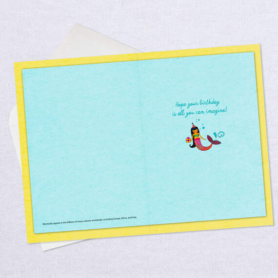 UNICEF Mermaid Birthday Card, , large image number 3