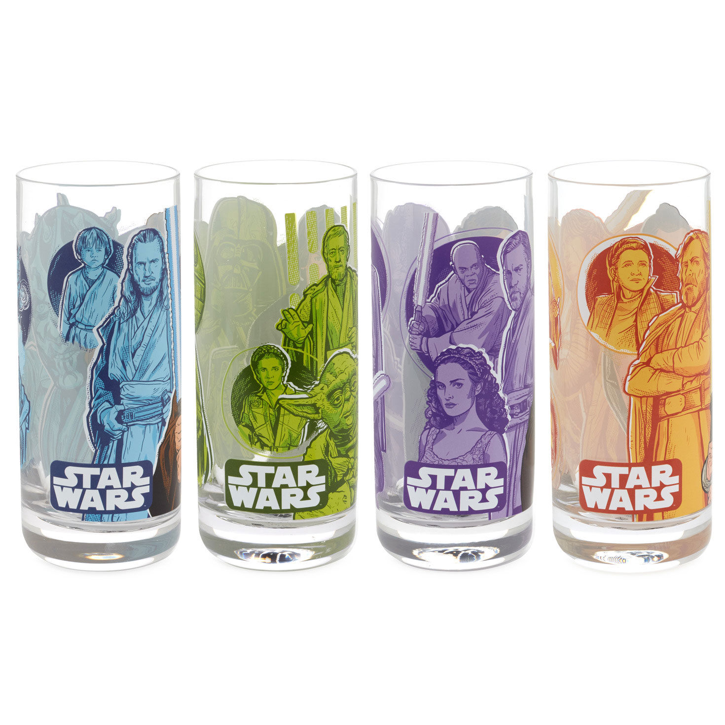 83' スターウォーズReturn of the Jedi Glasses×3 Star Wars Glasses Set of 3 Return of the Jedi 1983 Burger