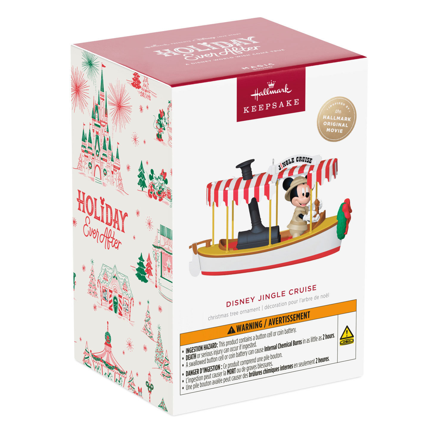 Mickey Mouse Jingle Cruise Boat Keepsake Ornament package front image number 7