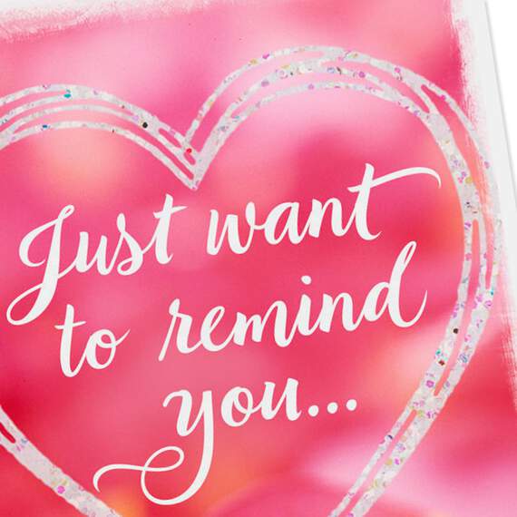 3.25" Mini I Love You Rose Petals Love Card, , large image number 5