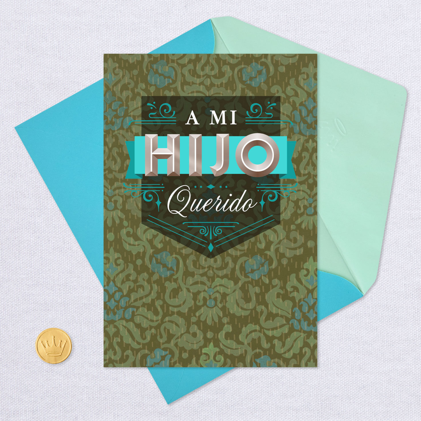 A Special Place in My Heart Spanish-Language Birthday Card for Son, , large image number 5