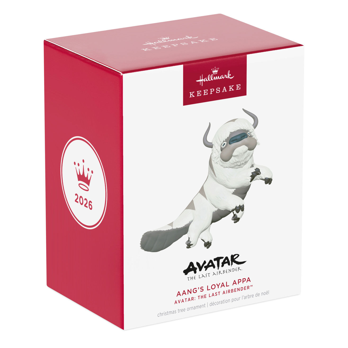 Avatar Gray and White Appa Keepsake Ornament package front image number 7