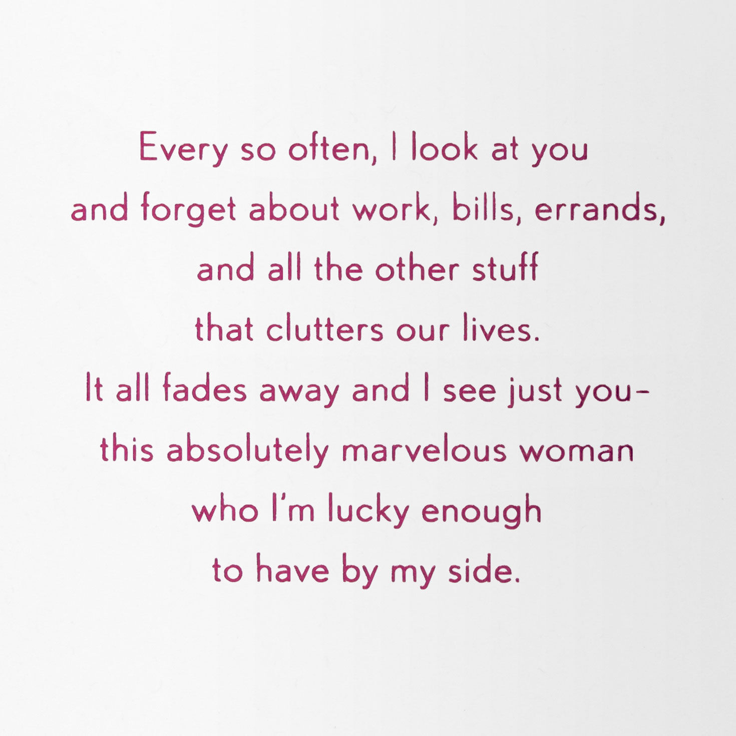 For My Beautiful, Amazing Wife Birthday Card, , large image number 2