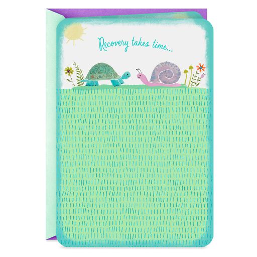 Recovery Takes Time Encouragement Card, 