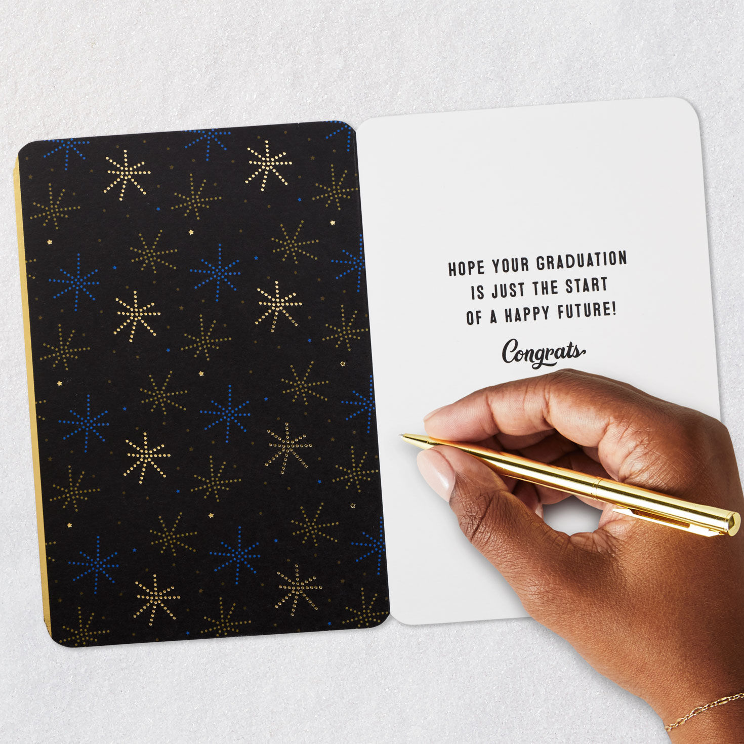 Decorated Mortarboard Cap 2026 Graduation Card Signing Card image number 6