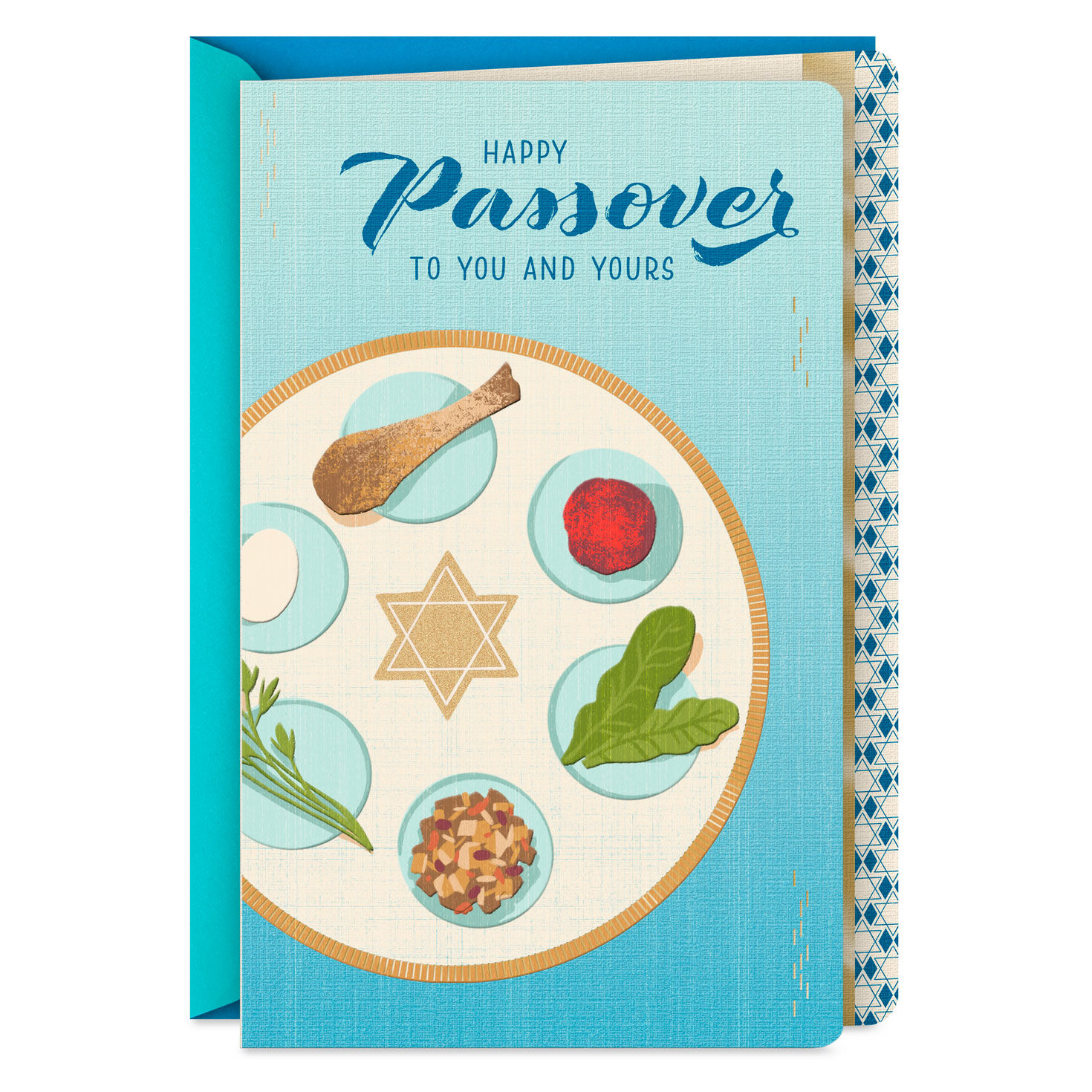 Good Times, Great Food, Many Blessings Passover Card