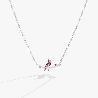 Alex And Ani Cardinal Necklace - Silver