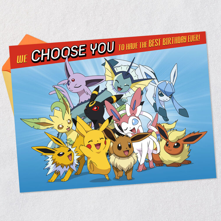 Pokmon You're a Master Trainer Birthday Card for Kids With Fold-Out Poster - Greeting Cards | Hallmark Pokmon You're a Master Trainer Birthday Card for Kids With Fold-Out Poster - Greeting Cards | Hallmark
