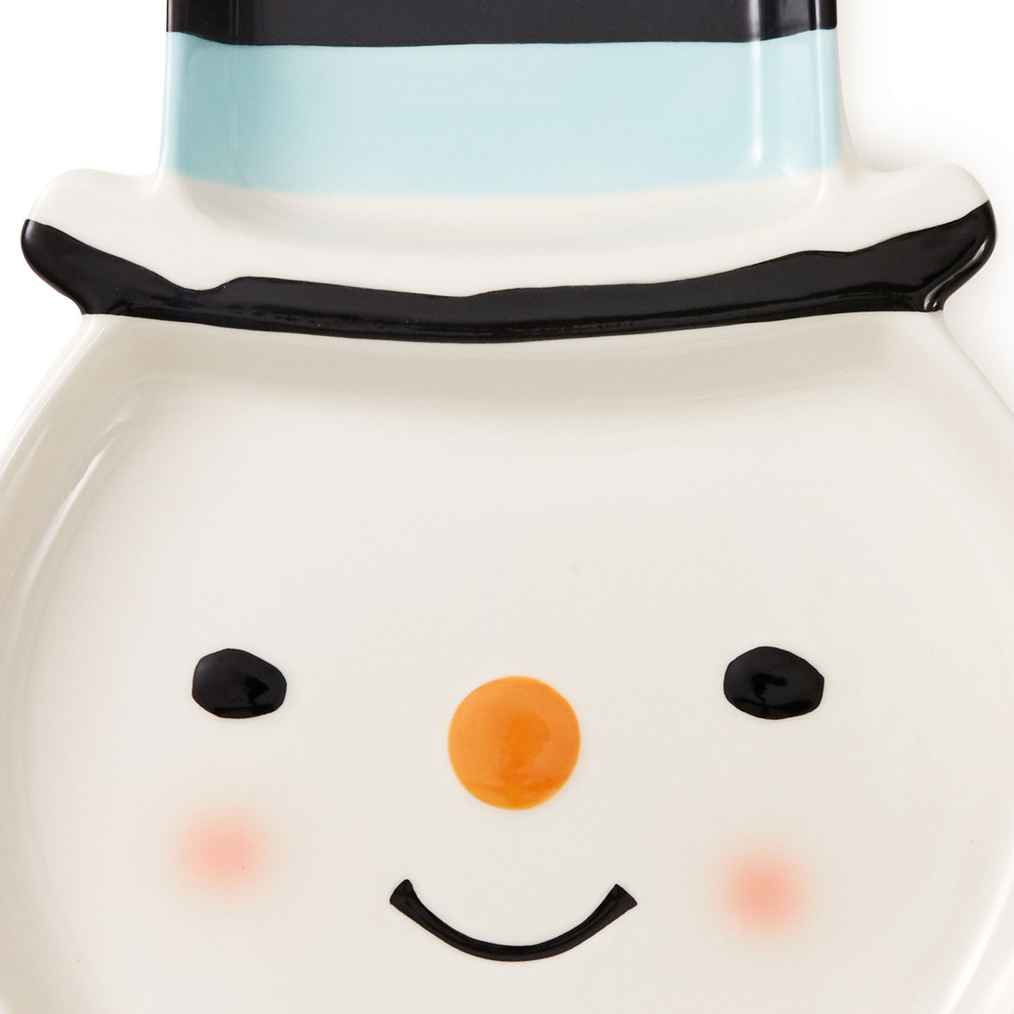 Snowman and Top Hat Divided Serving Tray  image number 4