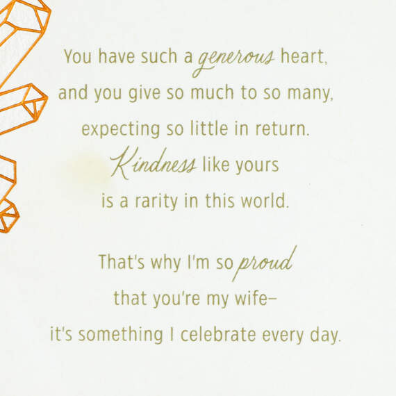 So Blessed You're My Wife Birthday Card, , large image number 2