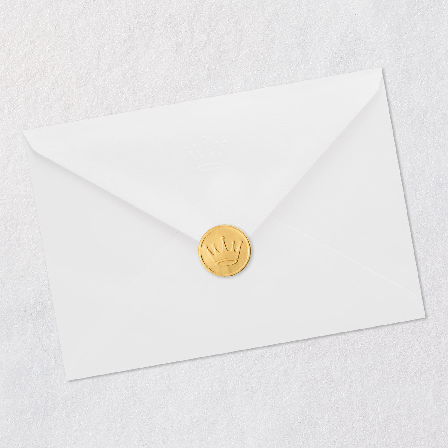 Flowers and Butterfly Thank-You Card Envelope Back with Seal image number 8