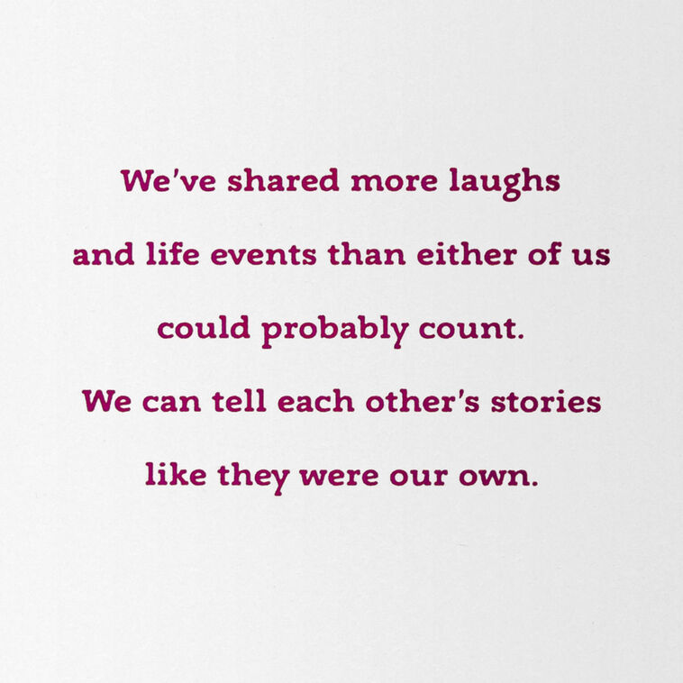 Celebrating You Like Family Birthday Card for Friend, , large image number 2