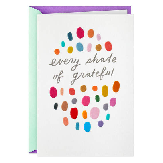 Every Shade of Grateful for You Easter Card, , large image number 1