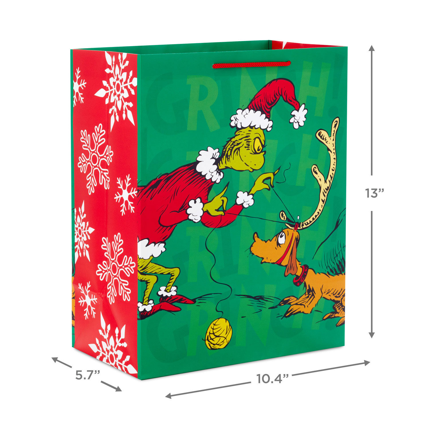 Dr. Seuss's How the Grinch Stole Christmas 2-Pack Assorted Christmas Gift Bags, , large image number 3