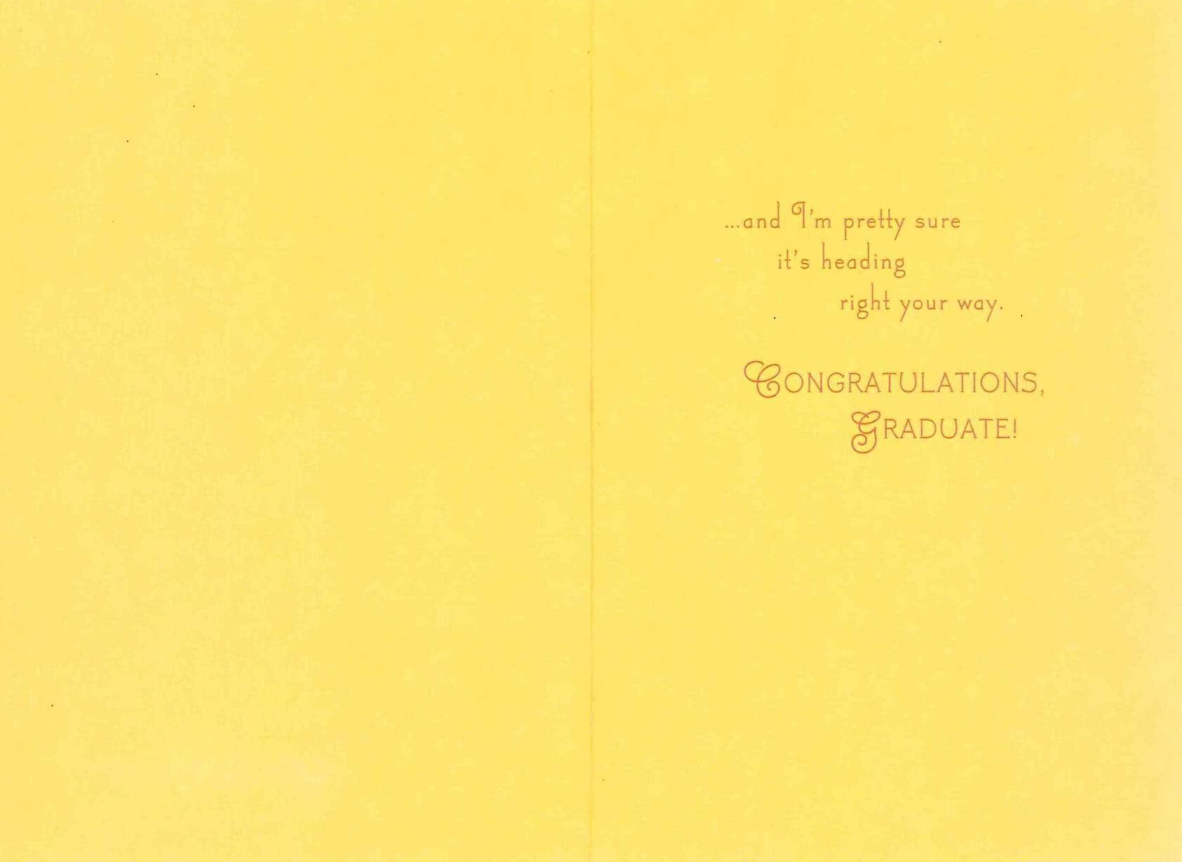 Sunshine and Success Graduation Card