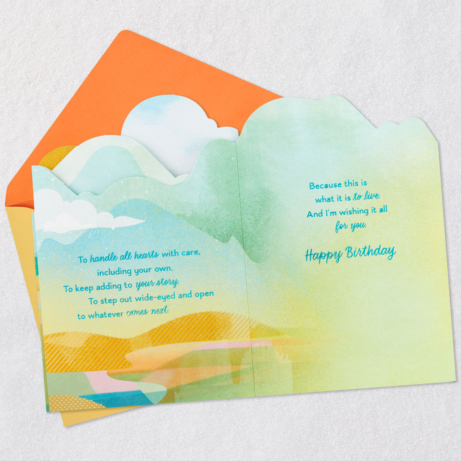 Hoping So Many Good Things Birthday Card, , large image number 7