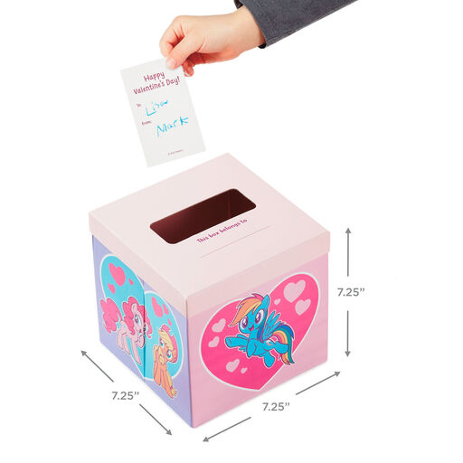 Hasbro® My Little Pony™ Kids Classroom Valentines Kit With Cards, Stickers and Mailbox, 