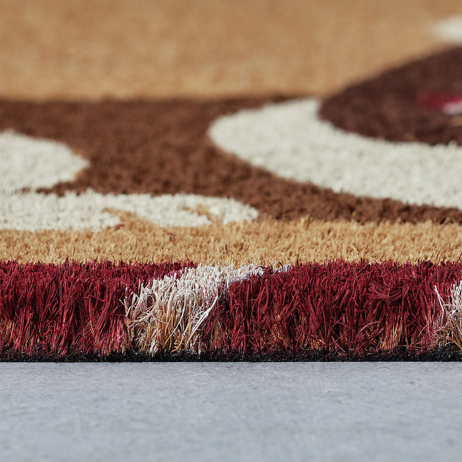 Hallmark Holiday Dog Coir Doormat - 18x30 upclose view image number 4