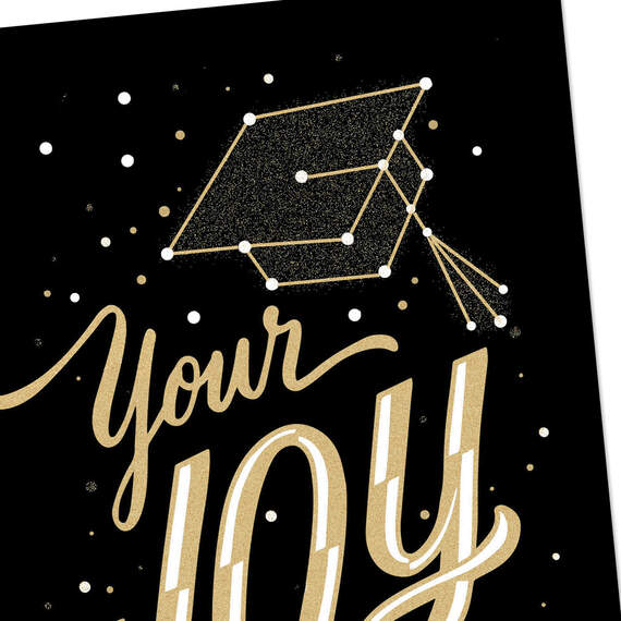 Your Joy is Written in the Stars Money Holder Graduation Card, , large image number 5