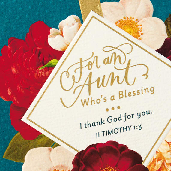 You're a Blessing Religious Card for Aunt, , large image number 4