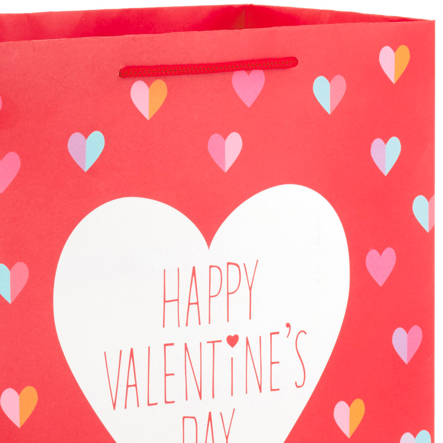 Hearts and Stripes 8-Pack Valentine's Day Gift Bags, Assorted Sizes and Designs, , large image number 3