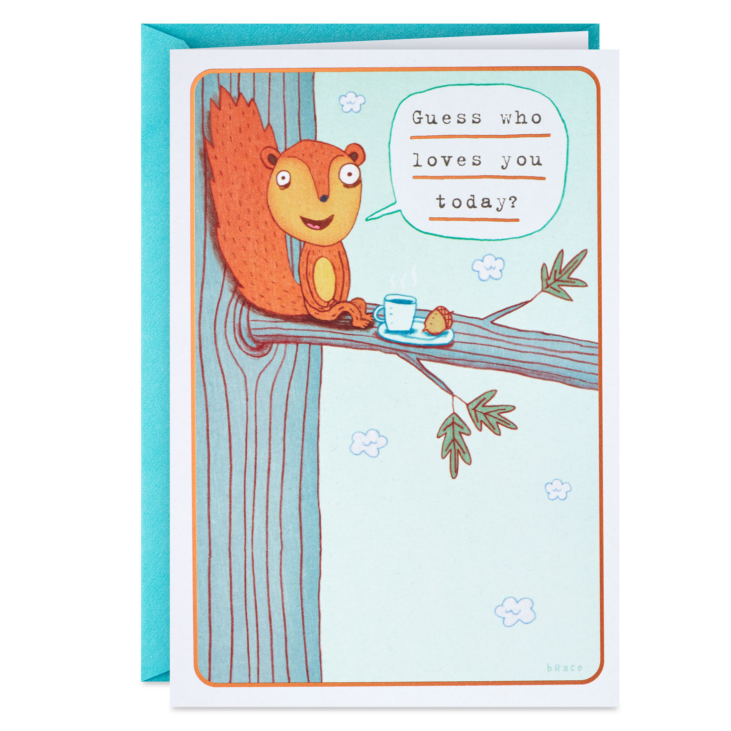 Guess Who Loves You Today Funny Love Card