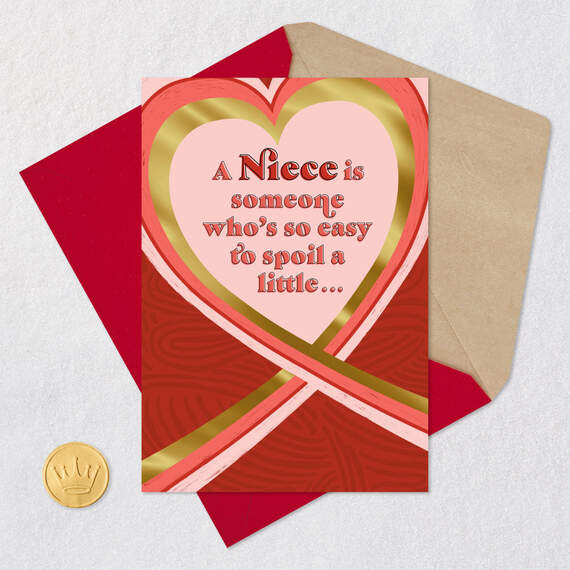Easy to Love You Valentine's Day Card for Niece, , large image number 5