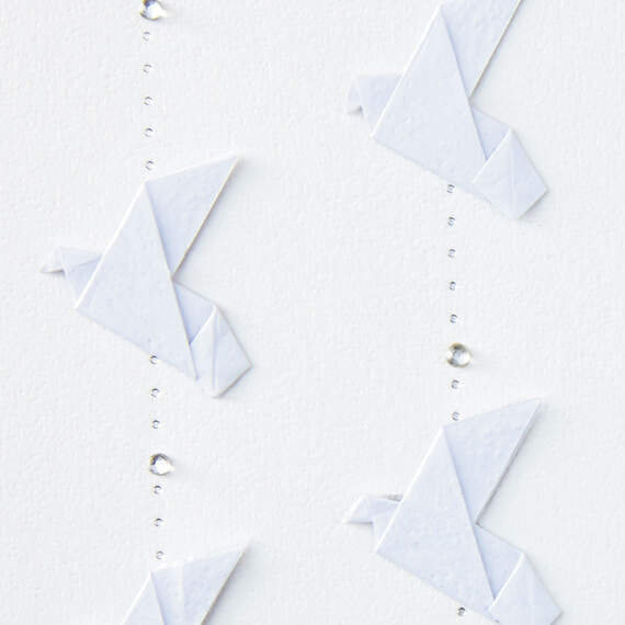 Origami Doves Wedding Card, , large image number 4