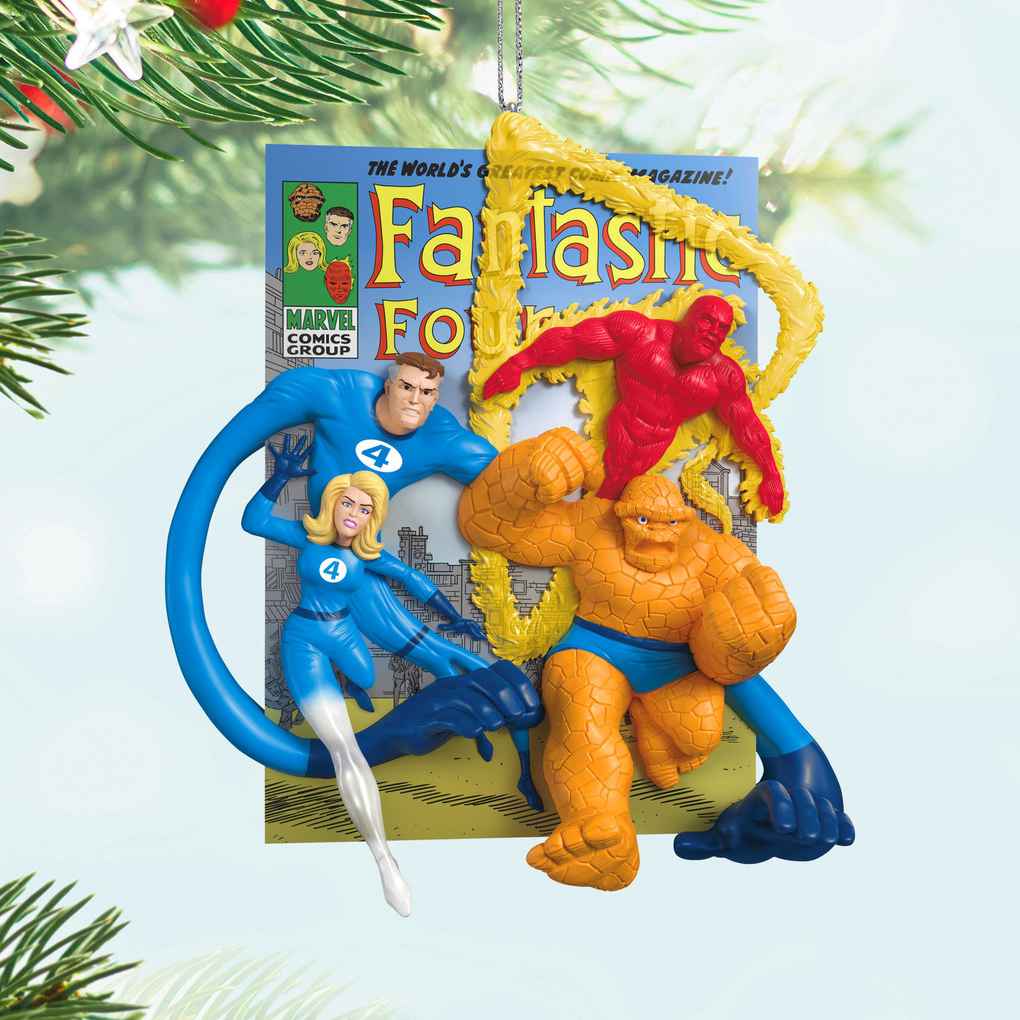 Marvel Fantastic Four Ornament for only USD 28.99 | Hallmark