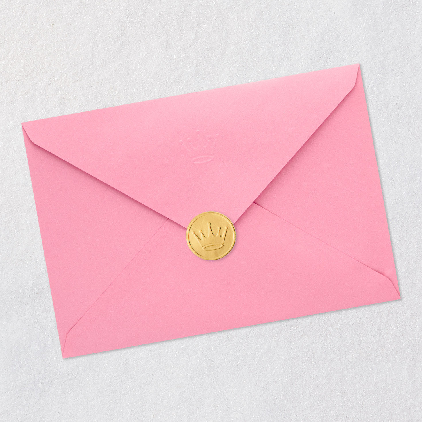 Succulents in Vase Birthday Card Envelope Back with Seal image number 7