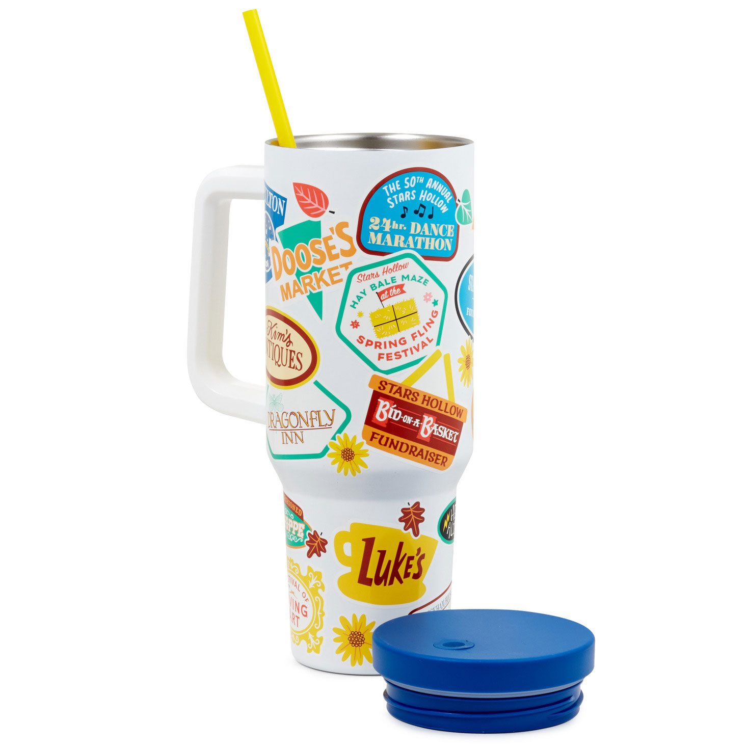 Gilmore Girls Stars Hollow Town Festivals Insulated Travel Cup, 40 oz. for only USD 39.99 | Hallmark