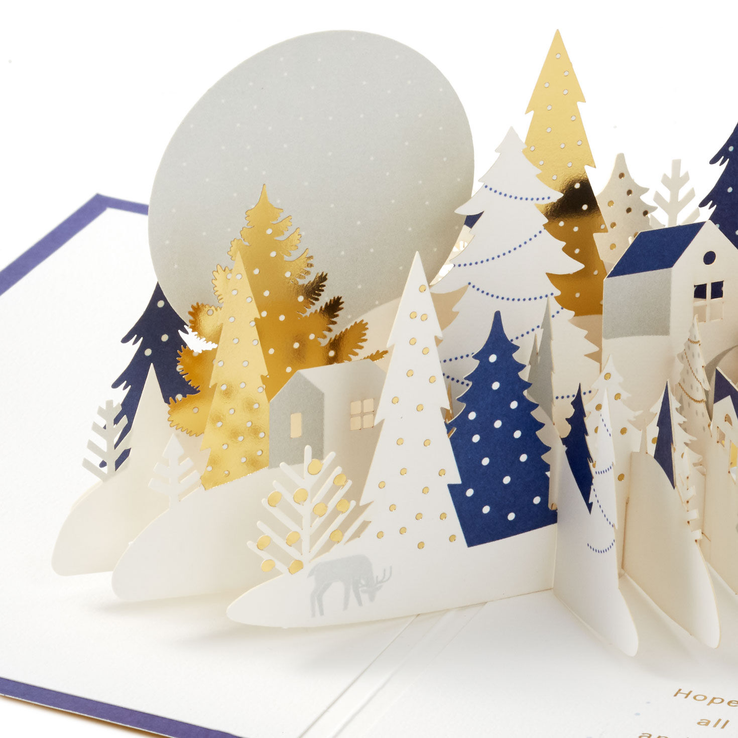 Quiet Moments and Comfort 3D Pop-Up Holiday Card, , large image number 5