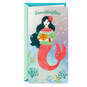 Love You Mermaid Money Holder Christmas Card for Granddaughter, , large image number 1