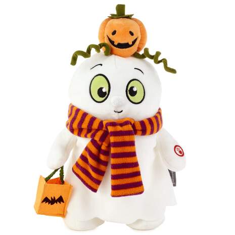 Musical Trick 'n' Treat Ghost Stuffed Animal With Motion, 12.75", , large