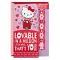 Hello Kitty® Lovable You Valentine's Day Card With Link'emz Wristband, , large image number 1