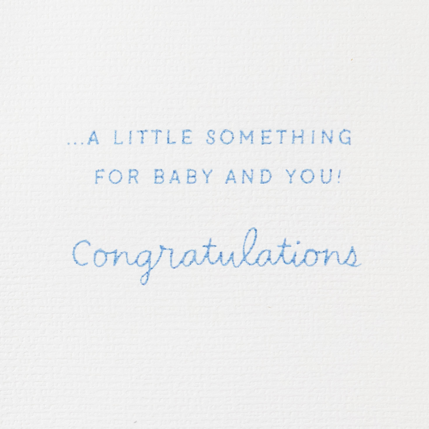 Yellow and Navy Stork Money Holder New Baby Shower Card Sentiment image number 2
