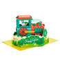 Bunny in Train Musical 3D Pop-Up Easter Card With Motion, , large image number 1