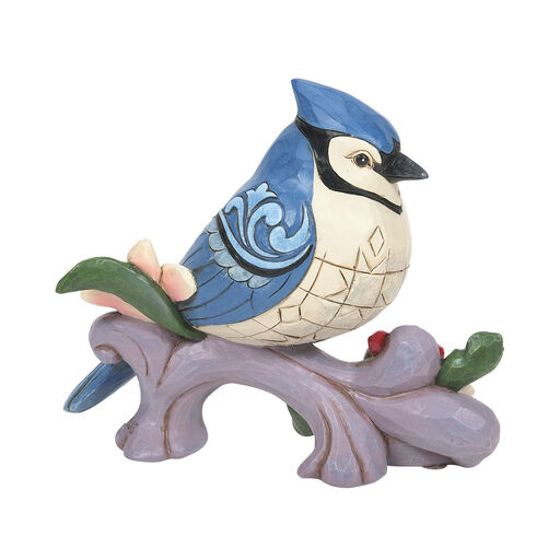 Jim Shore Blue Jay Figurine, 4.5", 