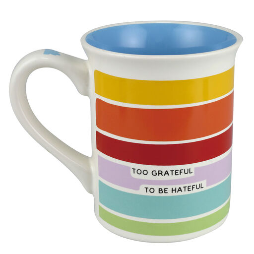 Our Name Is Mud Too Blessed Rainbow Mug, 16 oz., 