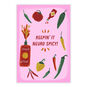 Peppers Hot Sauce Neurospicy Personalized Card front image number 2